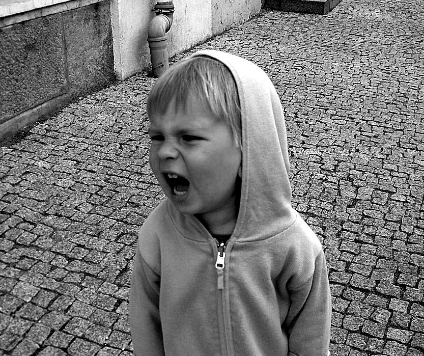 kid shouting