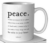 peace mug